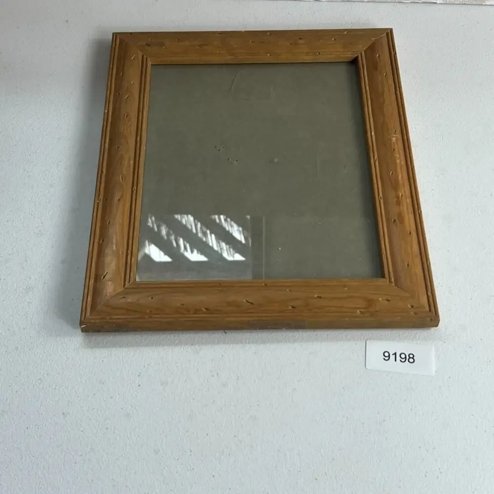 Wood Picture Frame 11 x 10 Distressed Vintage Wood Grain